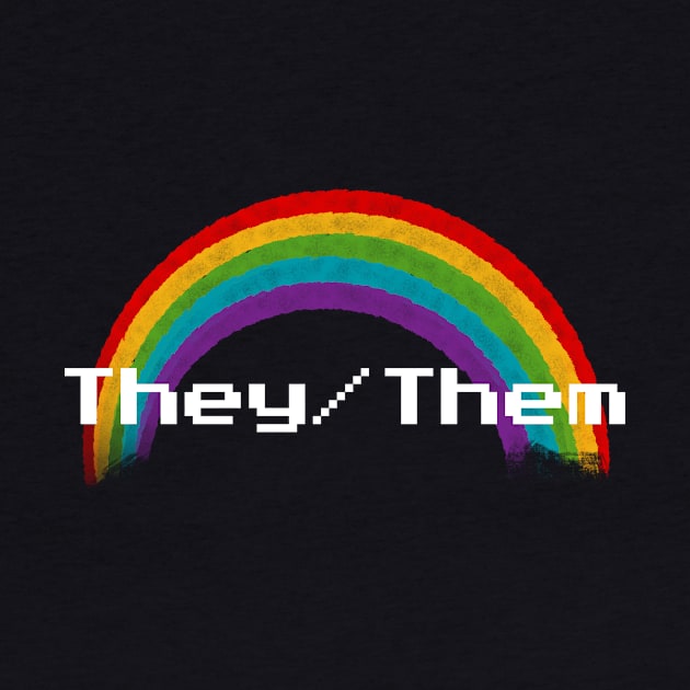 Rainbow Pronouns - They/Them by FindChaos